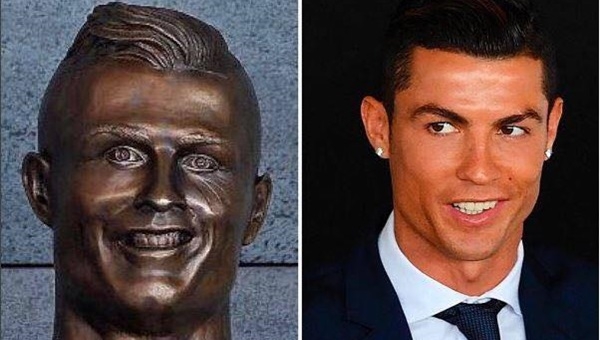 Ronaldo'nun heykeltıraşından 