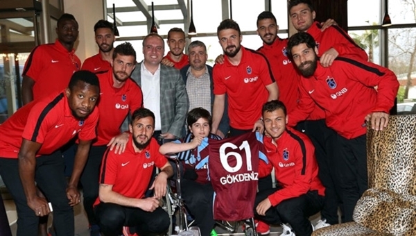 Trabzonspor, Gökdeniz Şahin'in hayalini gerçekleştirdi