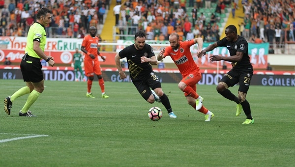 Alanyaspor 0-1 Osmanlıspor maçı özeti ve golü