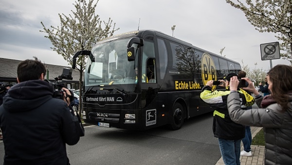 Borussia Dortmund saldırganın yakalanmasından memnun