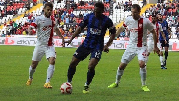 Büyükşehir Gaziantepspor 1-1 Balıkesirspor maçı özeti ve golleri