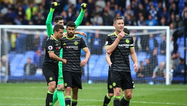 Everton 0-3 Chelsea maçı özeti ve golleri