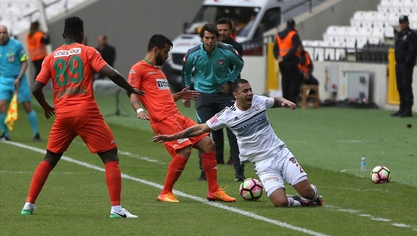 Gaziantepspor 2-3 Aytemiz Alanyaspor maçı özeti ve golleri