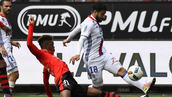 Rennes 1-1 Lyon maçı özeti ve golleri (İZLE)