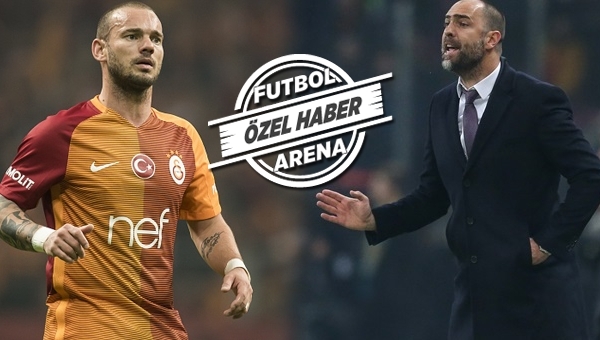 Sneijder, Fenerbahçe derbisinde oynayacak mı?