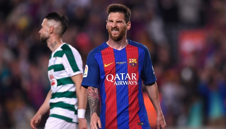 Barcelonalı futbolcu Messi'nin itirazı reddedildi