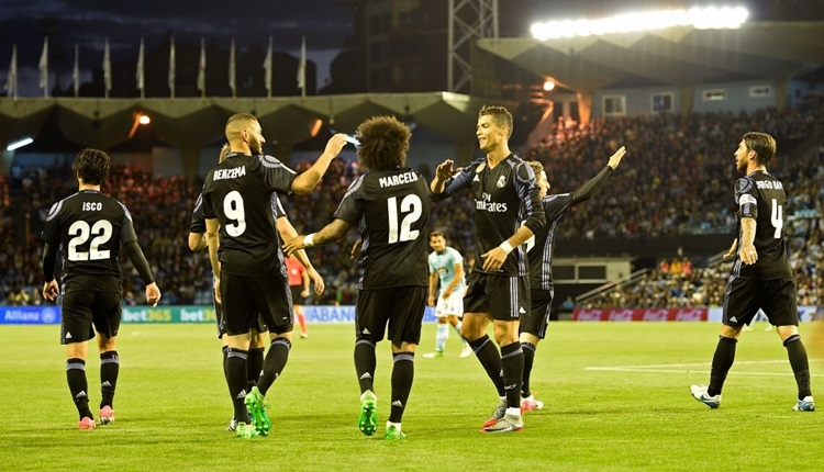 Celta Vigo 1-4 Real Madrid maçı özeti ve golleri (İZLE)