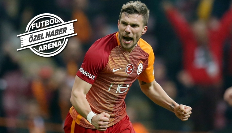 Galatasaray'da Lukas Podolski ilk 11'e dönüyor