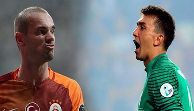 Galatasaray'da Muslera ve Sneijder oynamak istemiyor