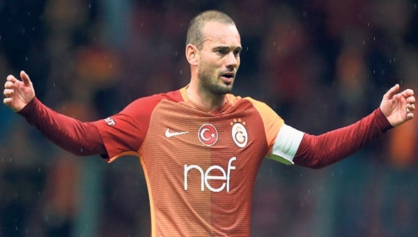 Galatasaray'da Wesley Sneijder'e ceza geliyor