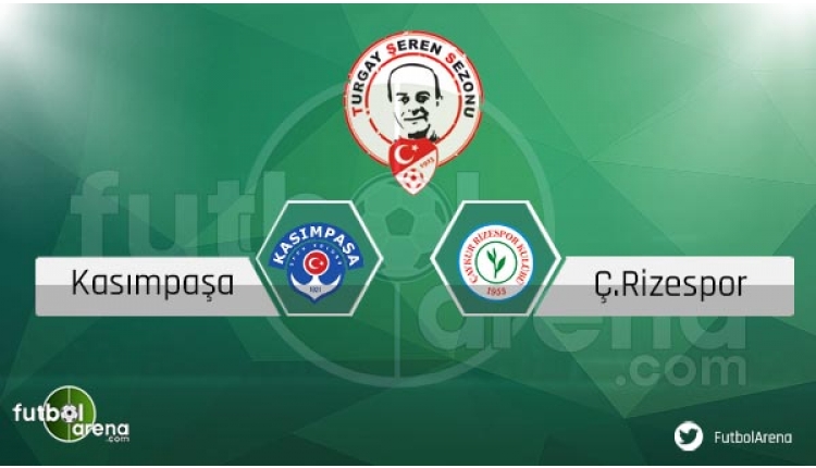 Kasımpaşa - Çaykur Rizespor maçı sakat ve cezalı futbolcular