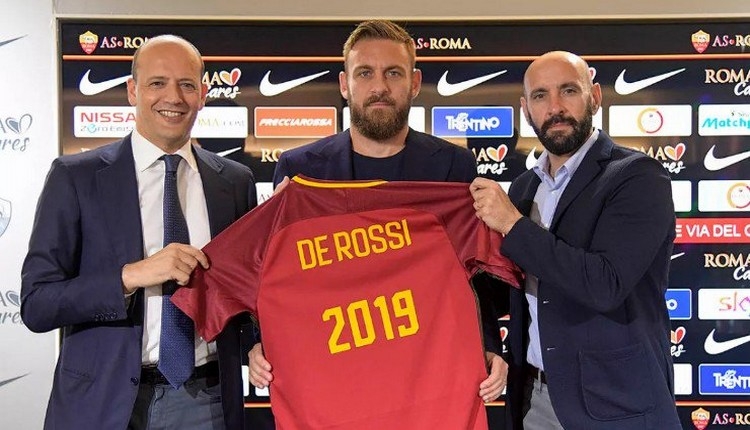 Roma, De Rossi'nin sözleşmesini uzattı