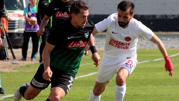 Ümraniyespor 1-1 Denizlispor maçı özeti ve golleri (İZLE)