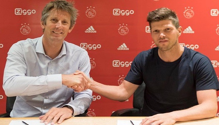 Ajax transferde Huntelaar ile sözleşme imzaladı