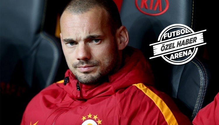 Galatasaray'da Wesley Sneijder'e özel izin