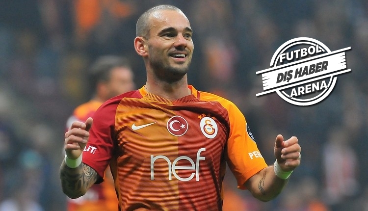 Galatasaraylı Sneijder'in transferini resmen açıkladılar