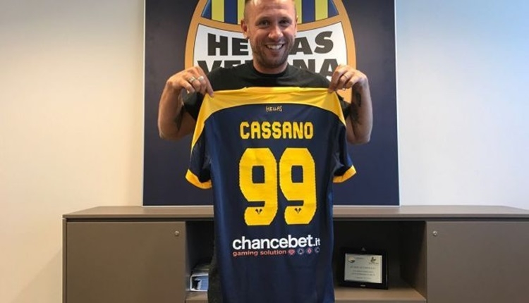 Antonio Cassano, Hellas Verona'ya transfer oldu