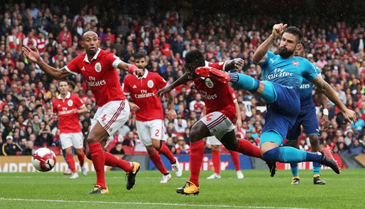 Arsenal 5-2 Benfica maçı özeti ve golleri - İZLE