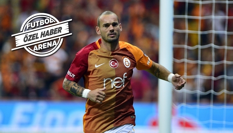 Galatasaray'da Sneijder'in tek şartı