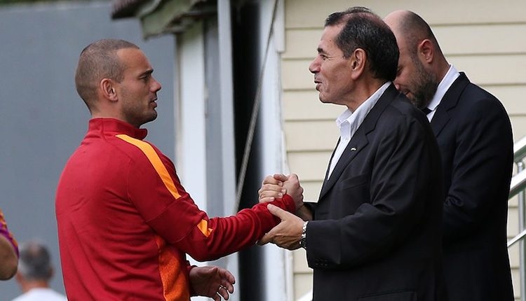 Galatasaray'da Wesley Sneijder, Dursun Özbek'i çıldırttı
