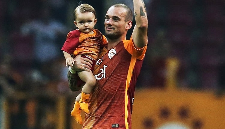 Galatasaray'dan ayrılan Sneijder'den Mert Çetin'e duygusal veda: 