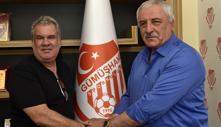 Gümüşhanespor'un yeni teknik direktörü Levent Eriş'ten şampiyonluk sözü