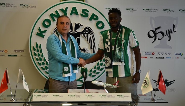Konyaspor transferde Wilfred Moke ile sözleşme imzaladı