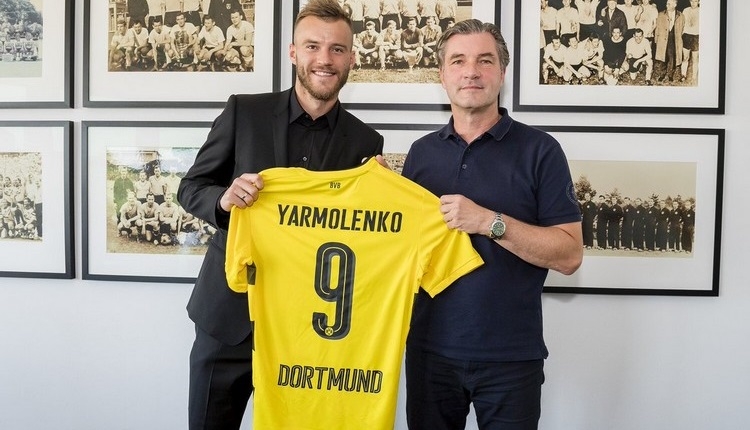 Borussia Dortmund, Yarmolenko'ya Emre Mor'un formasını verdi