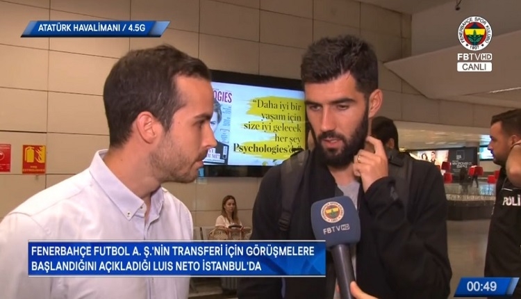 Fenerbahçe'nin yeni transferi Neto'o İstanbul'da! İlk sözleri