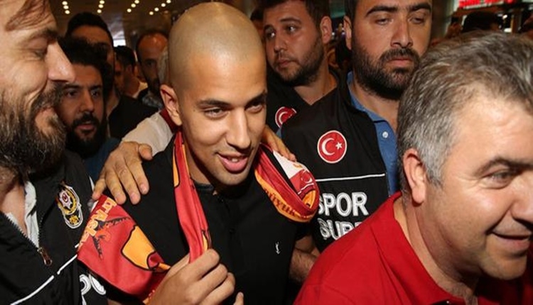 Galatasaray'da Sofiane Feghouli için imza töreni