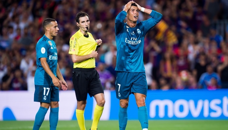 Real Madrid'te Cristiano Ronaldo'dan tepki! 
