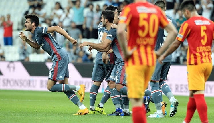 Beşiktaş - Kayserispor maçında Fatih Aksoy'un attığı gol (İZLE)