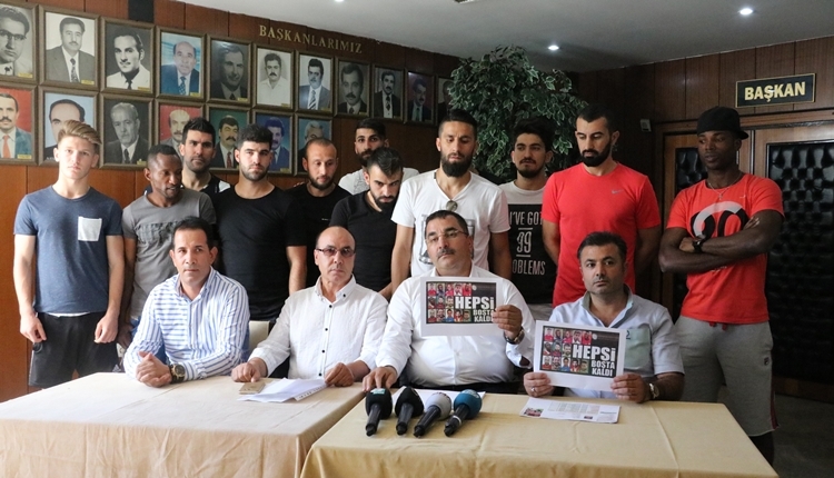 Gaziantepsporun transfer ettiği 18 futbolcu elinde kaldı