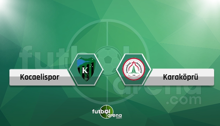 Kocaelispor - Karaköprü Belediyespor canlı skor, maç sonucu, şifresiz izle!