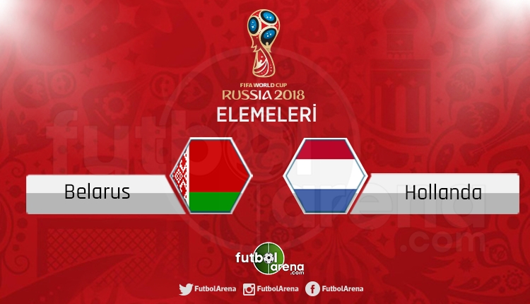 Belarus Hollanda canlı skor, maç sonucu - Maç hangi kanalda?