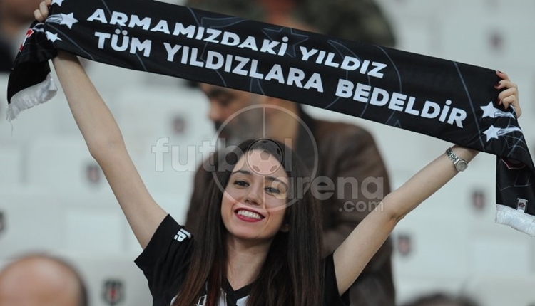 Beşiktaş taraftarı hakemin düdük sesini bastırdı