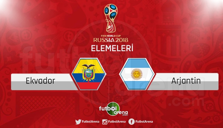 Ekvador - Arjantin canlı skor, maç sonucu - Maç hangi kanalda?
