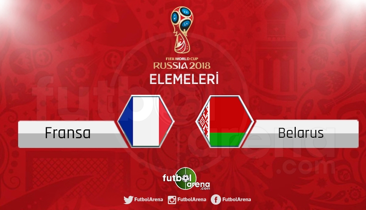 Fransa - Belarus canlı skor, maç sonucu - Maç hangi kanalda?
