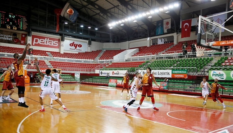Galatasaray Odeabank, Pınar Karşıyaka'yı mağlup etti