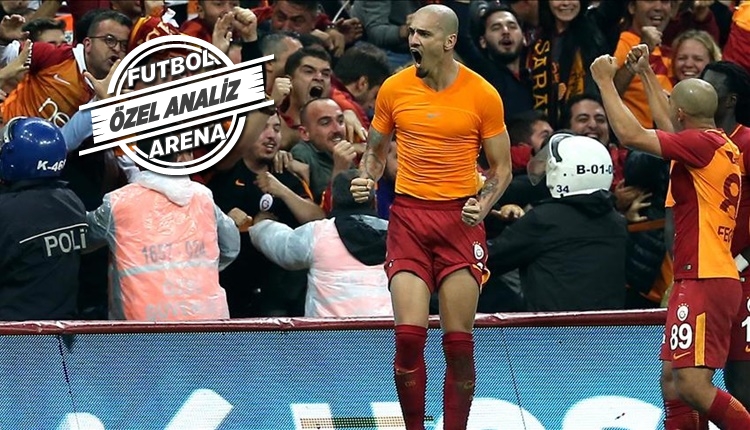 Galatasaray'da Maicon'un fark yarattığı istatistik