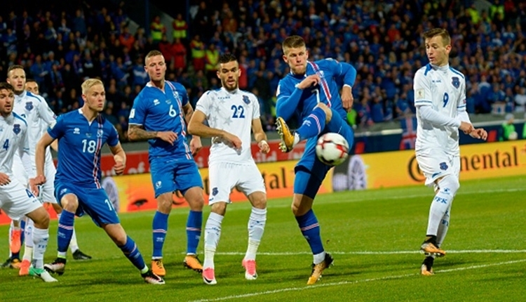 İzlanda, 2018 Dünya Kupası biletini rekorla kaptı (İZLE)
