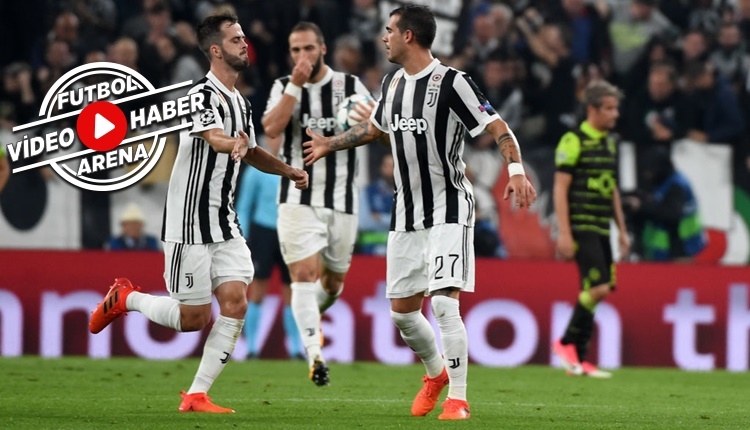 Juventus 2-1 Sporting Lizbon maçı özeti ve golleri (İZLE)