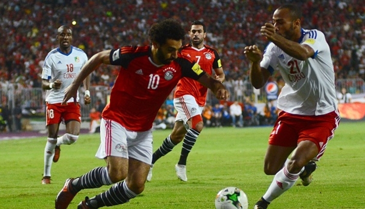 Mohamed Salah, Mısır'ı 2018 Dünya Kupası'na götürdü (İZLE)