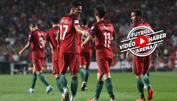 Portekiz, 2018 Dünya Kupası biletini aldı (İZLE)