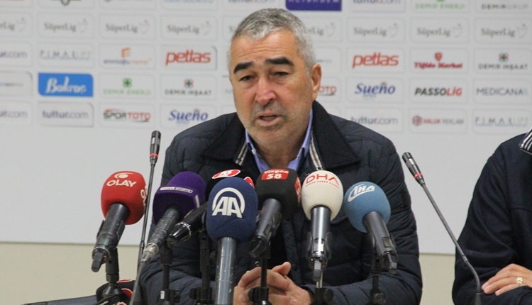 Sivasspor'da Samet Aybaba'dan oyuncularına eleştiri