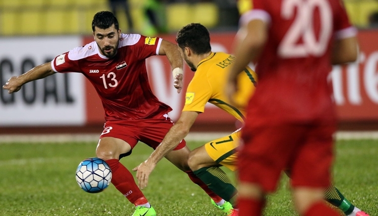 Suriye, 2018 Dünya Kupası play-off maçında Avustralya ile yenişemedi