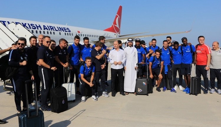 Trabzonspor, Al Saad maçı için Doha'da