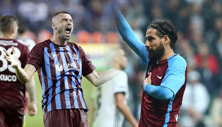 Trabzonspor'da Burak Yılmaz ve Olcay Şahan'a olay sözler: 