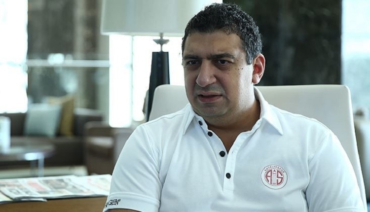Antalyaspor Başkanı Ali Şafak Öztürk: 
