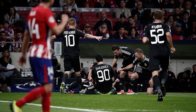 Atletico Madrid 1-1 Karabağ maç özeti ve golleri (İZLE)